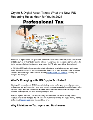 Crypto & Digital Asset Taxes_ What the New IRS Reporting Rules Mean for You in 2025