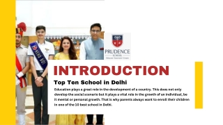 Top 10 Schools in Delhi for Quality Education