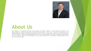 What Sets Aby Galsky’s Investor Approach Apart in Real Estate Investments