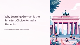 Why Learning German is the Smartest Choice for Indian Students