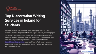 Top Dissertation Writing Services in Ireland for Students