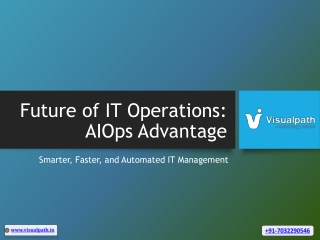 AIOps Training Online - AIOps Training in India