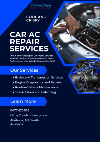 Mobile Auto Air Conditioning Services Morphett Vale