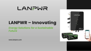 LANPWR – Innovating Energy Solutions for a Sustainable Future