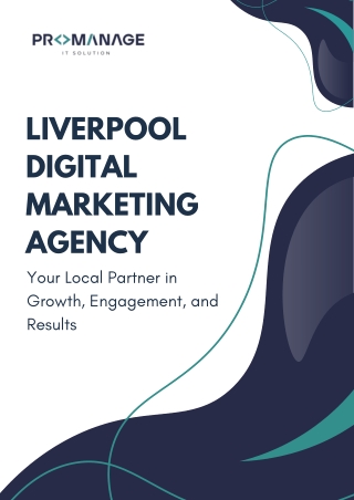 Liverpool Digital Marketing Services | ProManage IT Solution