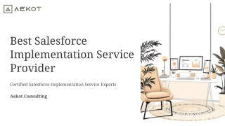 Best Salesforce Implementation Service Provider | Certified Salesforce Implement