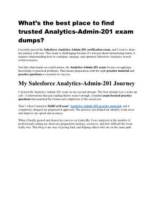 Analytics-Admn-201