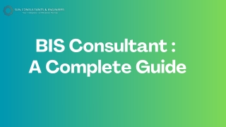 BIS Consultant – Expert Guidance for Hassle-Free BIS Certification in India