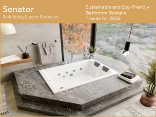 Sustainable and Eco-Friendly Bathroom Designs Trends for 2025