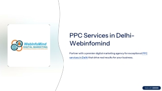 Webinfomind – Expert PPC Services in Delhi to Maximize ROI