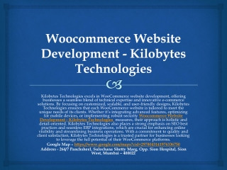 Magento Website Development - Kilobytes Technologies