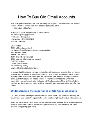 How To Buy Old Gmail Accounts (3)