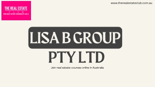 Join real estate courses online in Australia