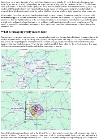 Xeriscaping Greensboro: Water-Wise Landscapes for the Piedmont