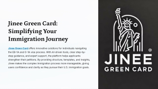Jinee Green Card: Reliable Tools for EB-1A and O-1A Success