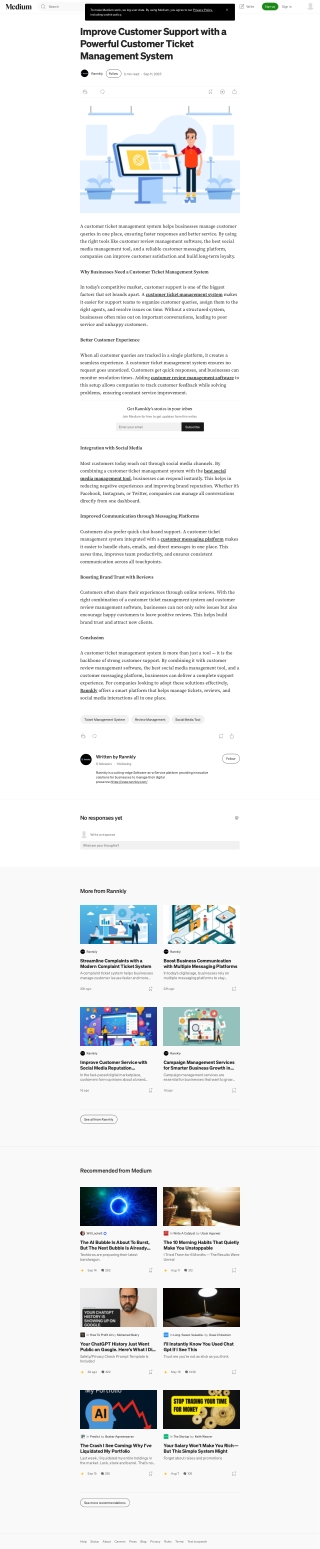Improve Customer Support with a Powerful Customer Ticket Management System