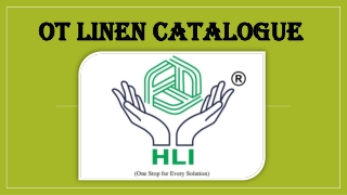 Ot linen catalogue