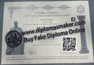 Obtain a fake Universita Degli Studi Niccolo Cusano degree.