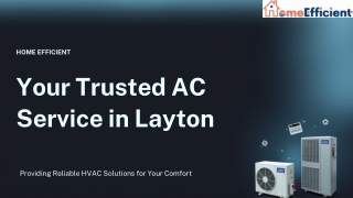 Your Trusted AC Service in Layton