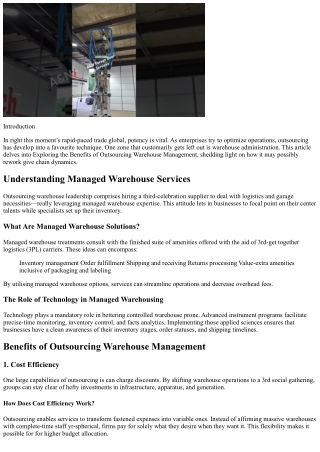 Examining the Benefits of Contracting Storage Administration