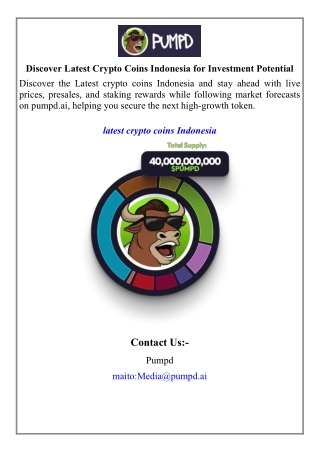 Discover Latest Crypto Coins Indonesia for Investment Potential