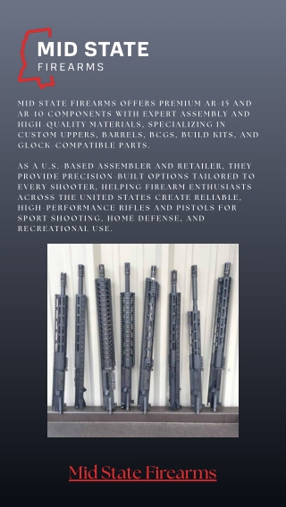 Premium AR-15 & AR-10 Parts Built for Performance