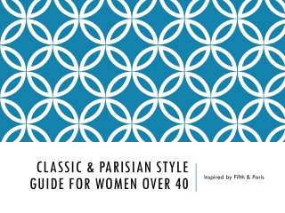 French Girl Style Guide: Unlocking Effortless Elegance