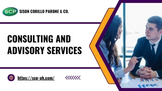 Expert Consulting and Advisory Services by Sison Corillo Parone & Co.