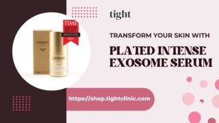 Plated Intense Exosome Serum - Advanced Skin Regeneration