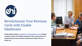 Revolutionize Your Revenue Cycle with Enable Healthcare
