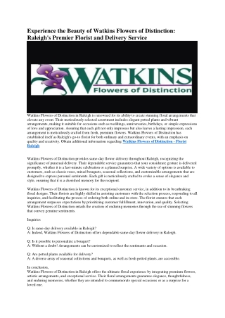 14 florist in raleigh north carolina