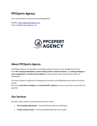 PPC EXPERT AGENCY