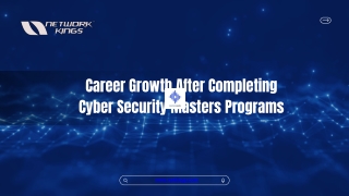 Career Growth After Completing Cyber Security Masters Programs