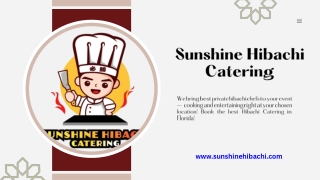 Hibachi Catering for Birthday