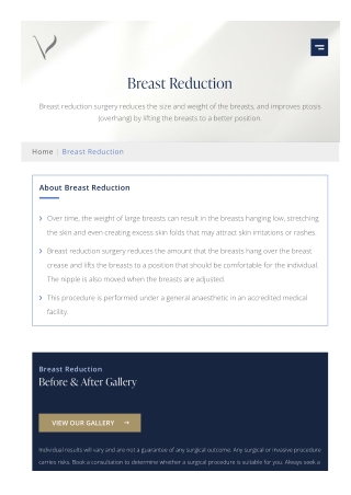 Breast Reduction Brisbane