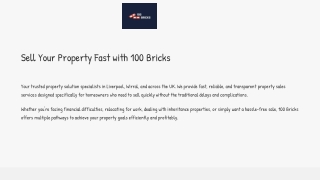 Fast & Easy Way to Sell House Quickly in Wirral