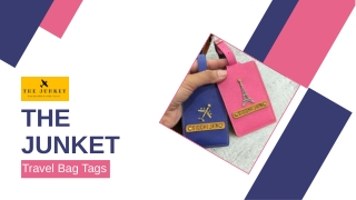 Custom Travel Bag Tags to Keep Your Luggage Safe