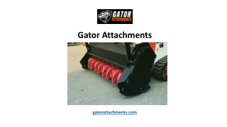 Gator Attachments