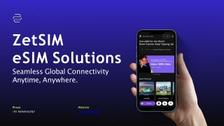 ZetSIM Best eSIM Plans for Travel International Travel - eSIM eSIM for International Roaming - eSIM Europe Data Plan