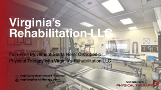 Orthopedic Physical Therapy Solutions in Fairfax | Orthopedic Physical Therapy