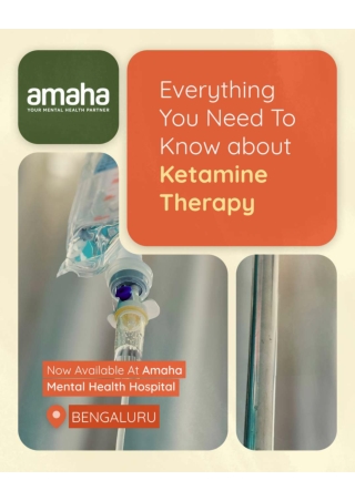 Everything You Need To be Know About Ketamine Therapy