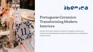 Sustainable Style with Handcrafted Textiles from Spain