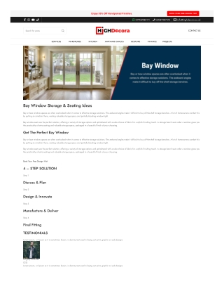 Creative Bay Window Styling & Treatments | HighDecora