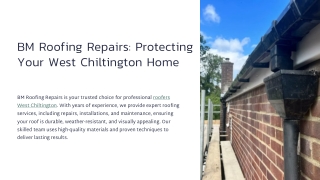 Trusted Roofing Solutions by Bm Roofing Repairs
