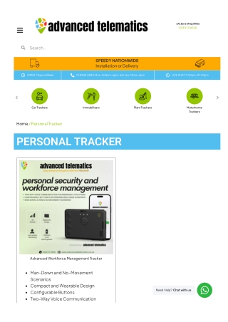 Stay connected  and ensure their safety with the Personal Tracker