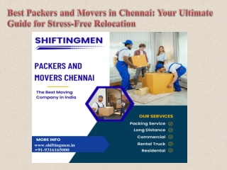 Best Packers and Movers in Chennai Your Ultimate Guide for Stress-Free Relocation