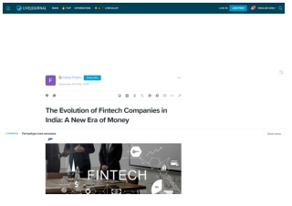 Fintech Companies in India – Driving Digital Finance Innovation