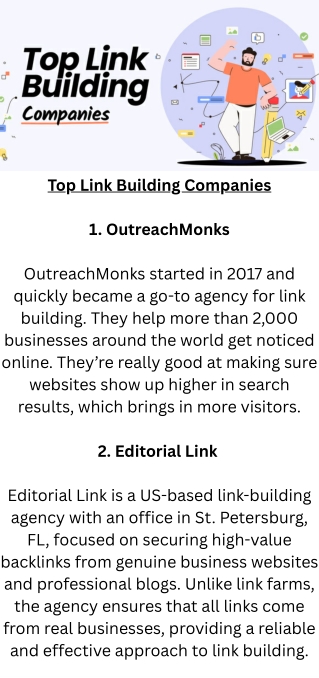 Top Link Building Companies