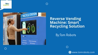 Automated Reverse Vending Machine for Smart Recycling & Rewards