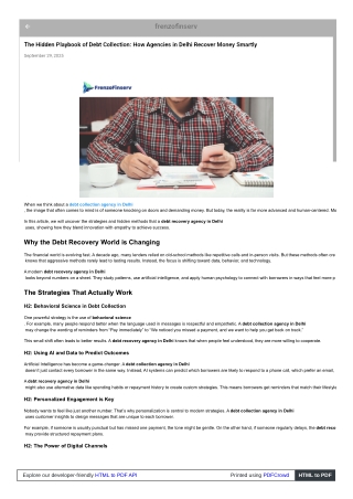 Debt Collection Agency in Delhi – Reliable, Ethical & Professional Recovery Serv